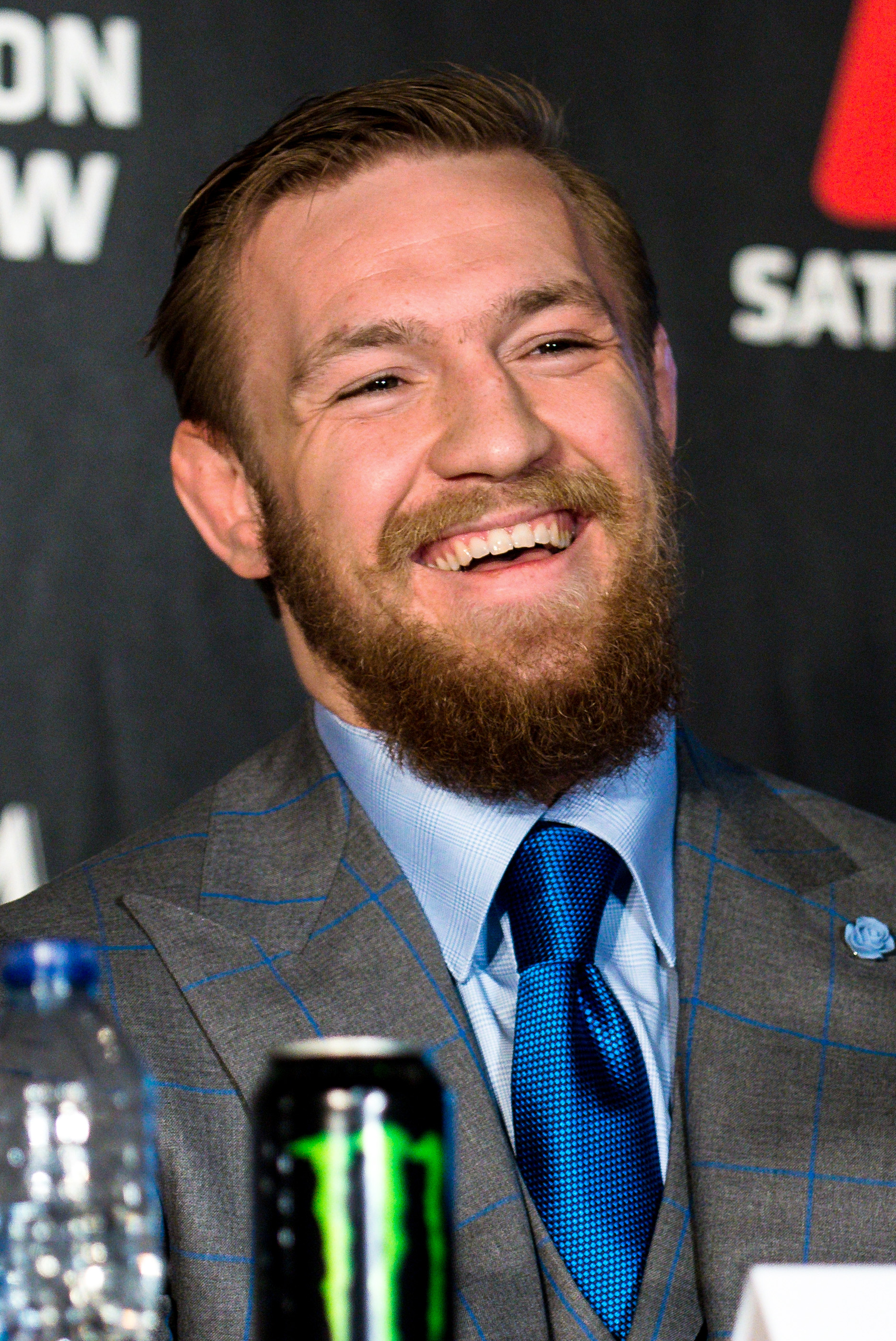 Conor McGregor on the UFC 189 World Tour in 2015